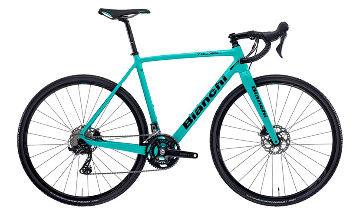 Фотографія Велосипед Bianchi Zolder Pro GRX 810 28" (2020) 2020 Бірюзовий